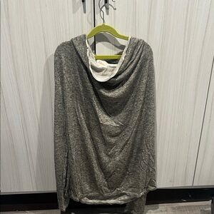 Gray Hooded Sweater